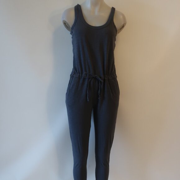 Womens Farm Rio Pink Multicolor Linen Viscose Pineapple Mixed Fruits Jumpsuit XS - Picture 1 of 15
